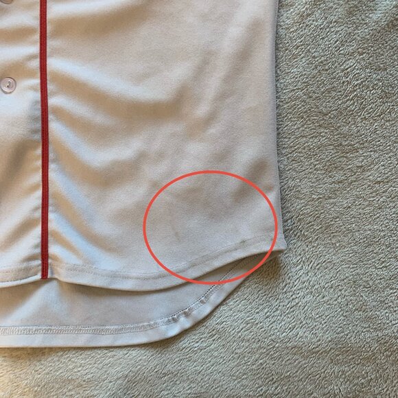 Game Worn/Player-Issued Nike USC Trojans Button-Up Baseball Jersey. XL. - Picture 12 of 13